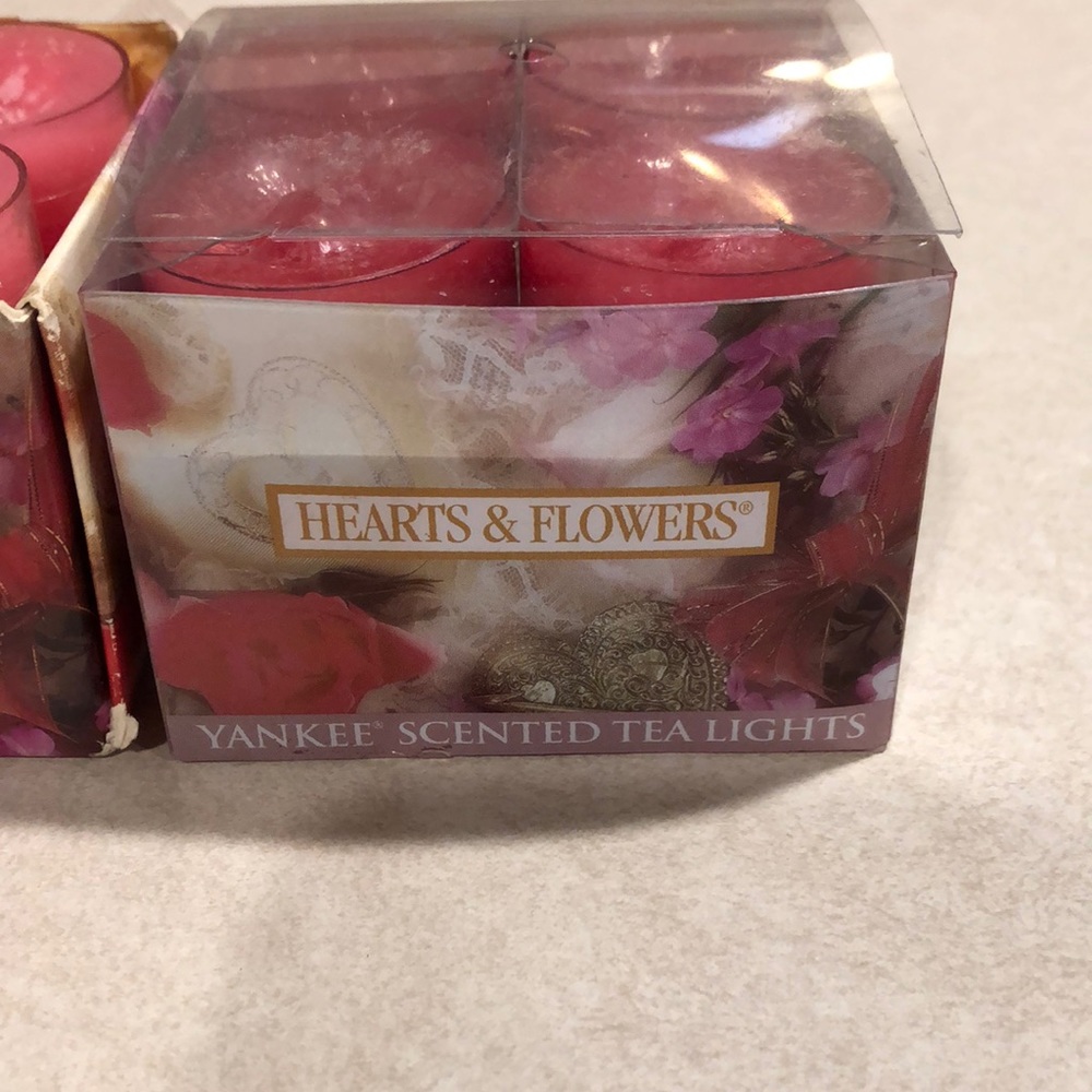 Yankee tea light candles
